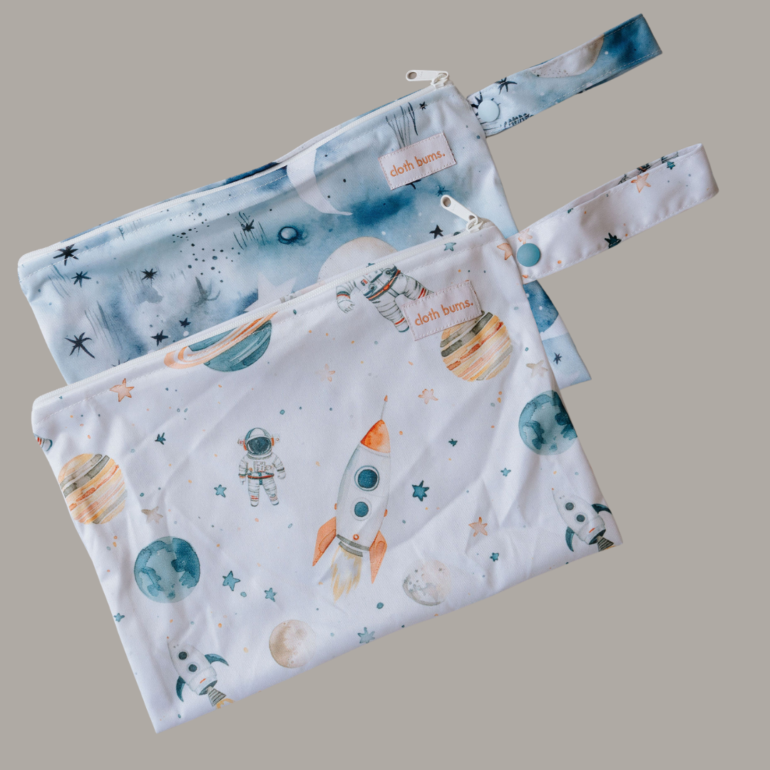 Full Time Reusable Bamboo Cloth Wipes Kit