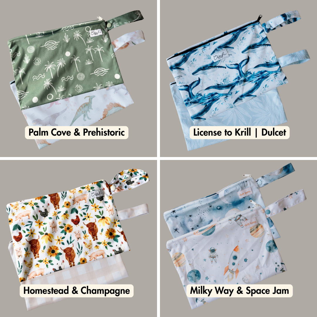 Full Time Reusable Cloth Wipes Kit