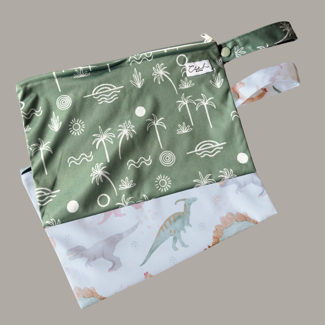 Full Time Reusable Bamboo Cloth Wipes Kit