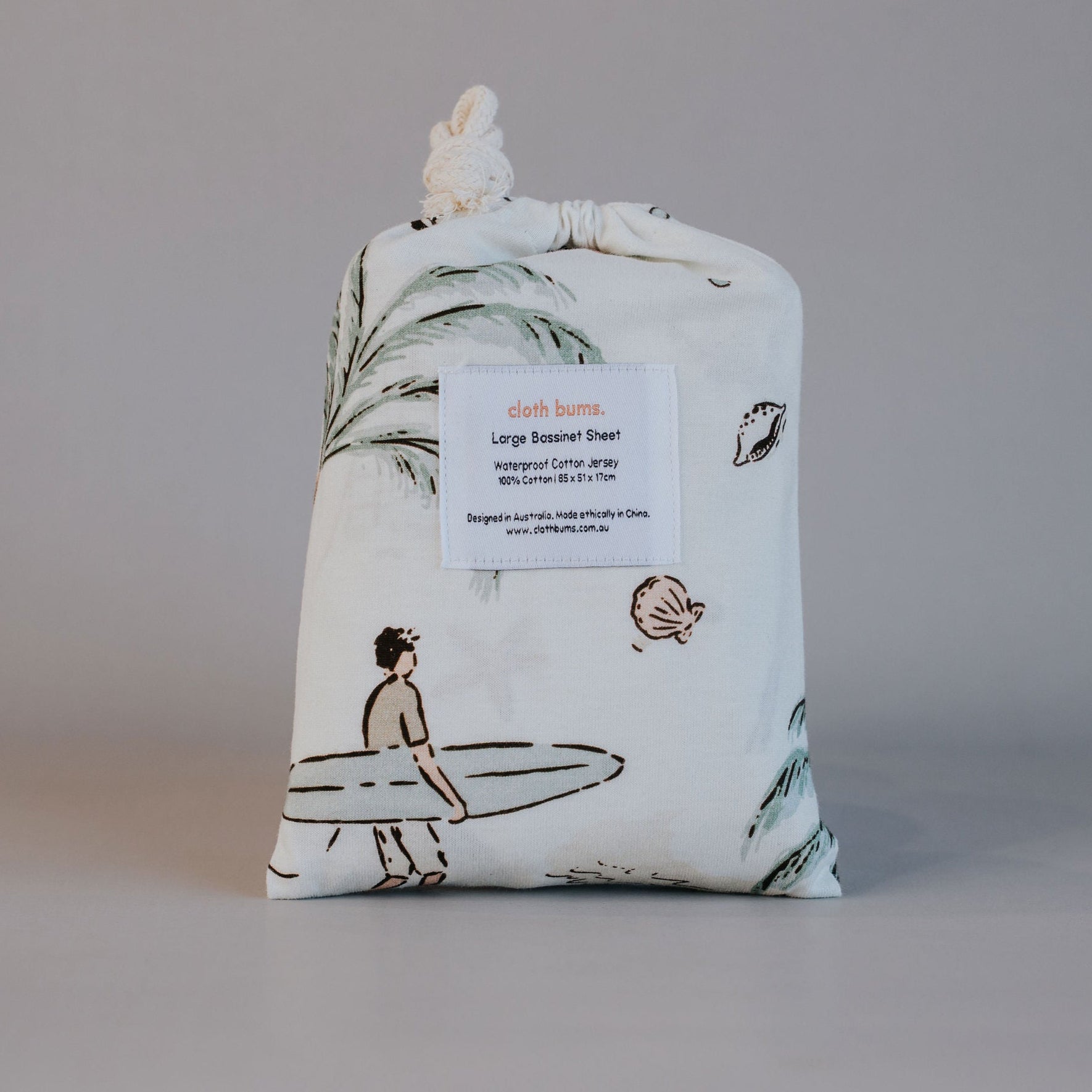 Co-Sleeper Waterproof Sheet - Retro Sands
