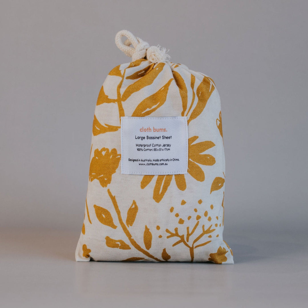 Co-Sleeper Waterproof Sheet - Golden Hour