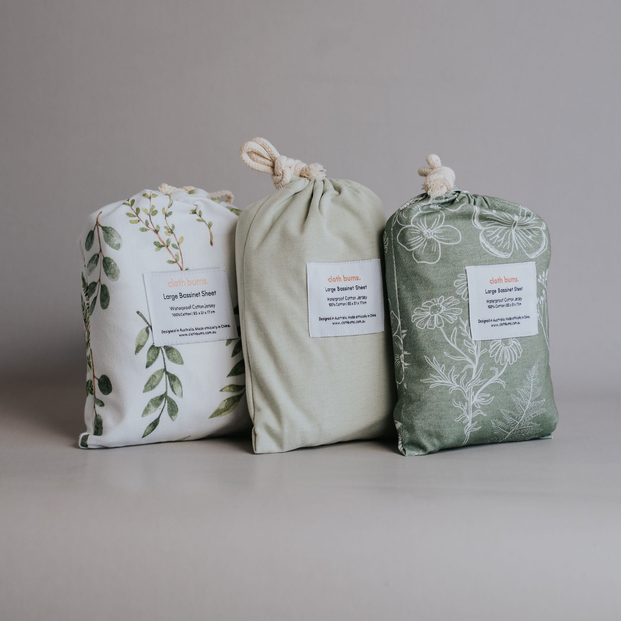 Waterproof Bassinet Sheet Bundle Pack - 3 Pack