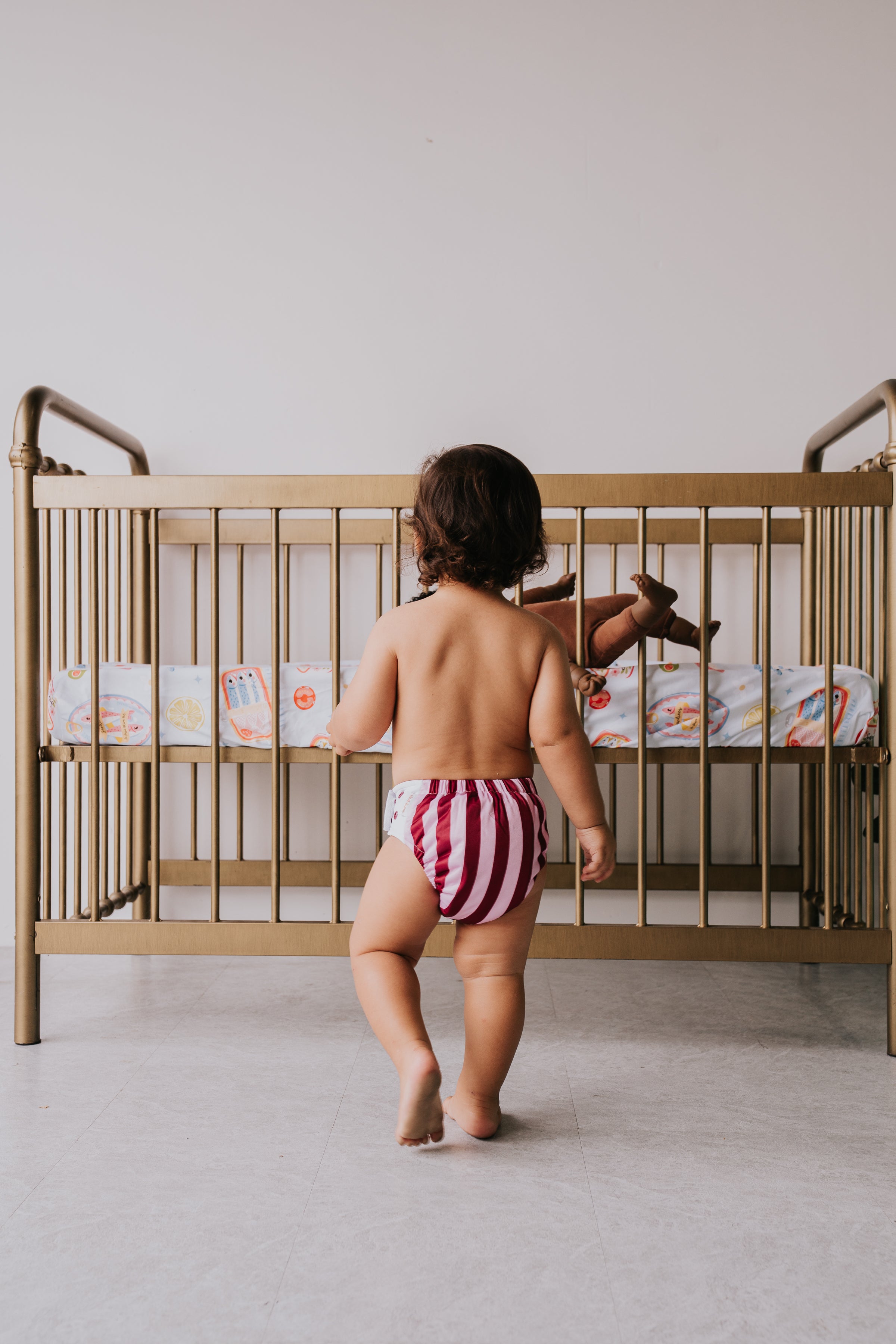 GREMLIN Pull Up Cloth Nappy/Training Pant - Berry Good