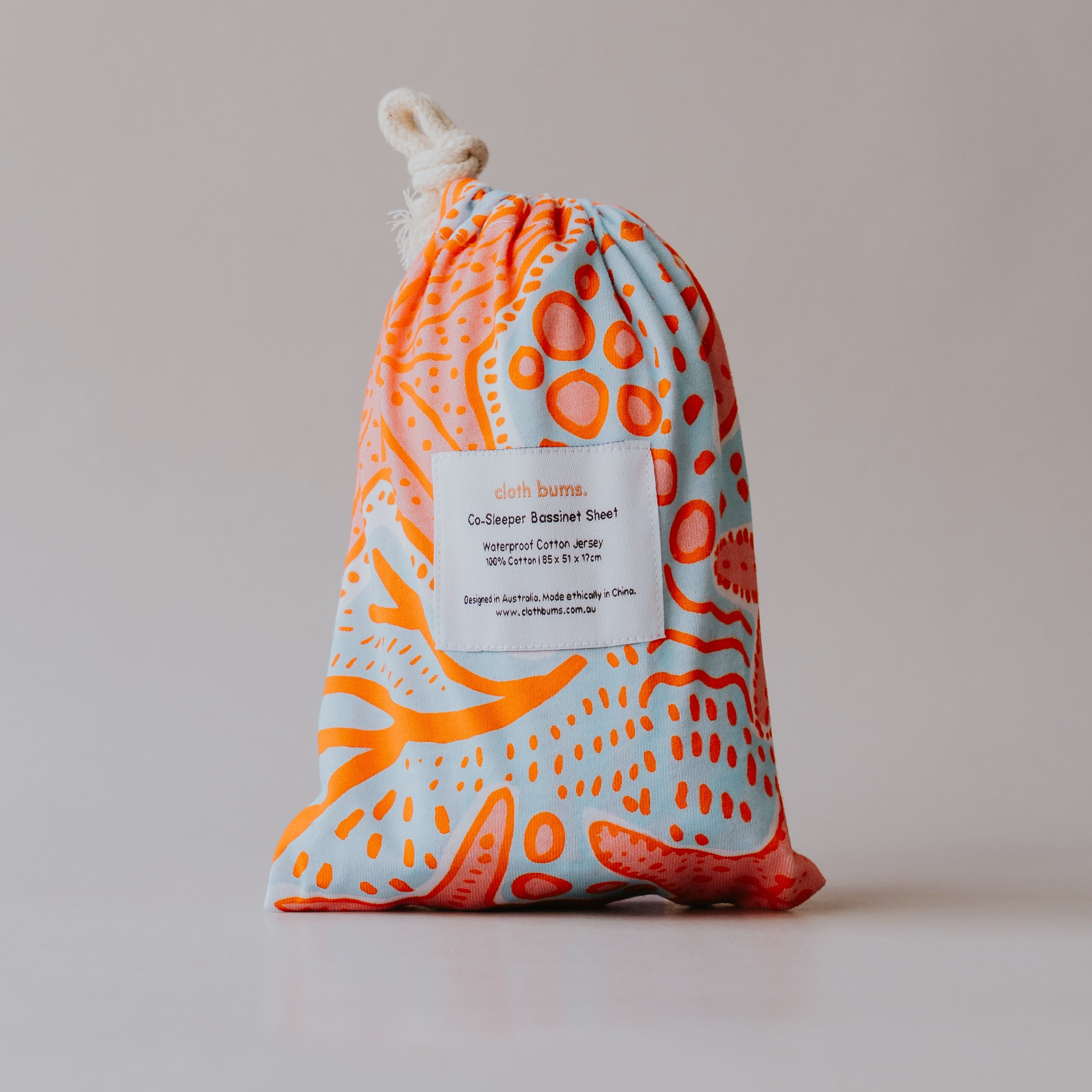 Co-Sleeper Waterproof Sheet - Reef Riot