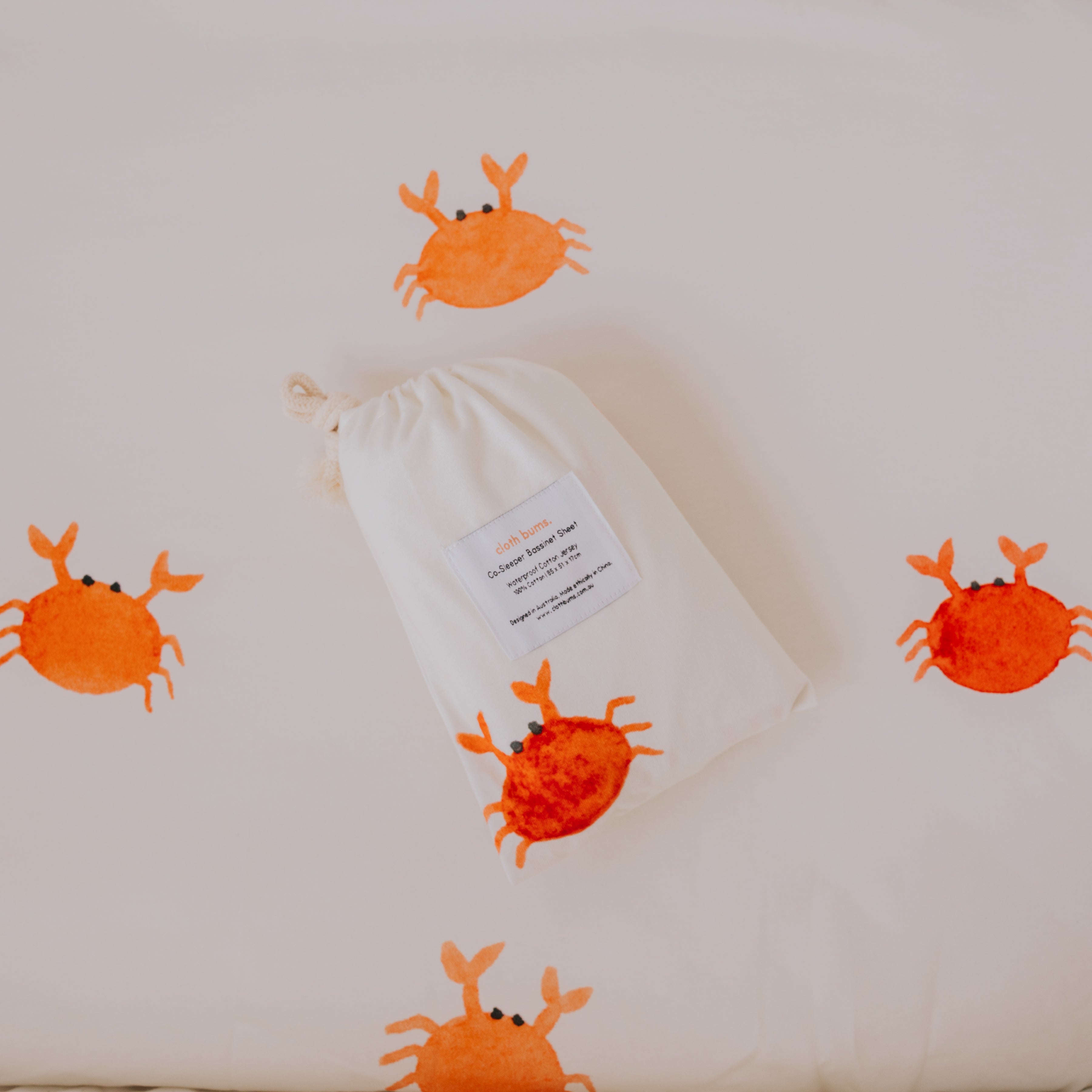 Co-Sleeper Waterproof Sheet - Crabby Pants
