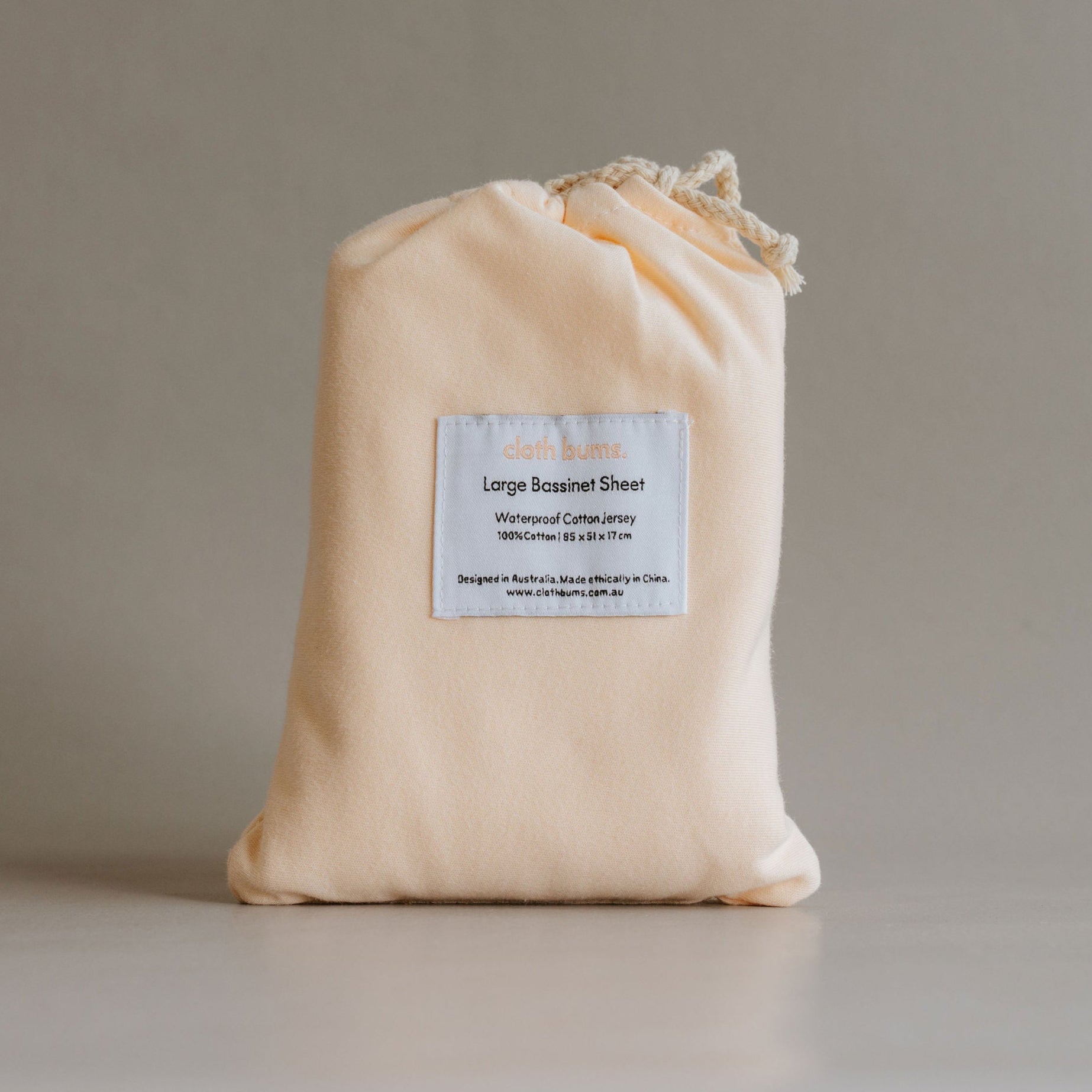 Co-Sleeper Waterproof Sheet - Buttermilk