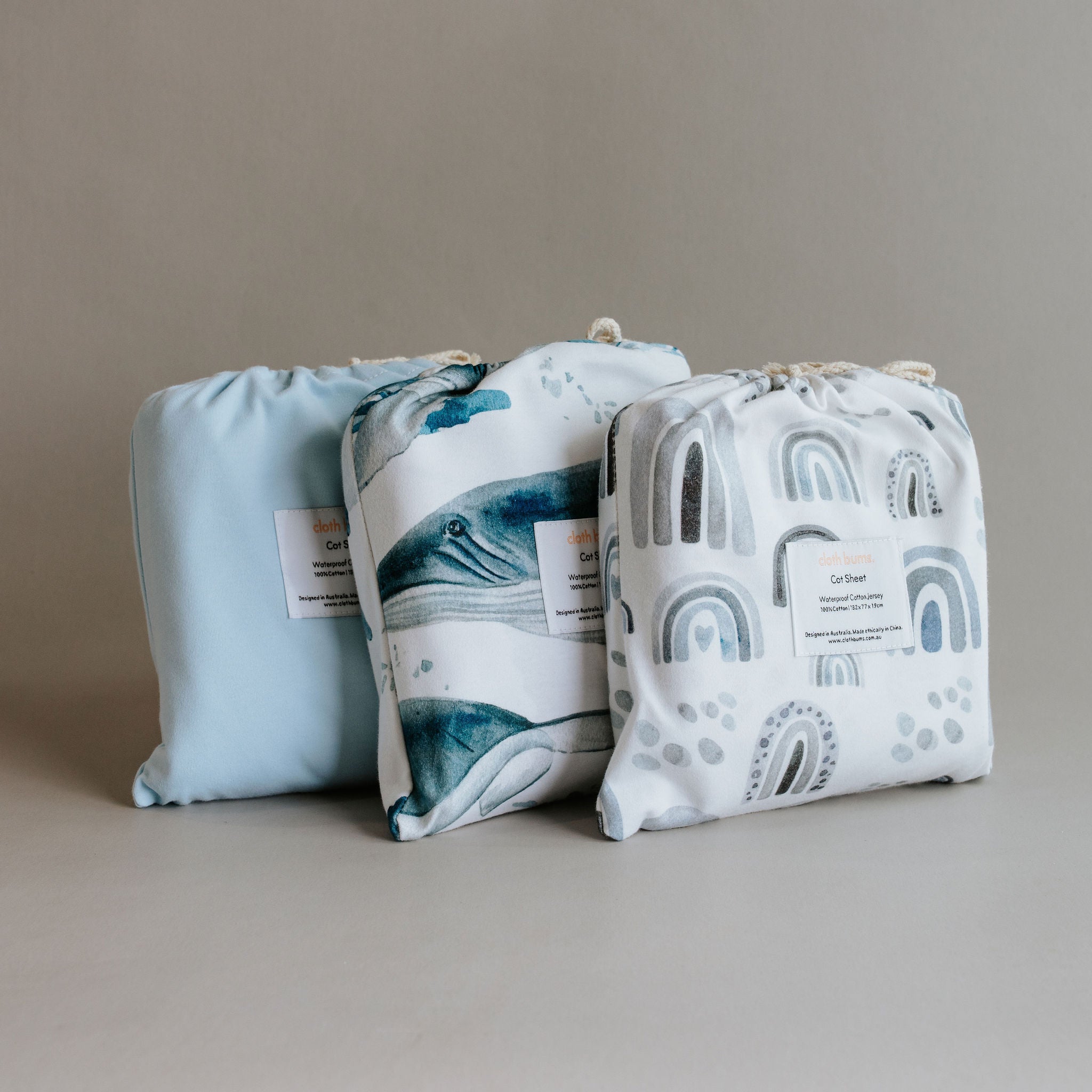 *PRE-ORDER* Waterproof Cot Sheet Bundle Pack - 3 Pack