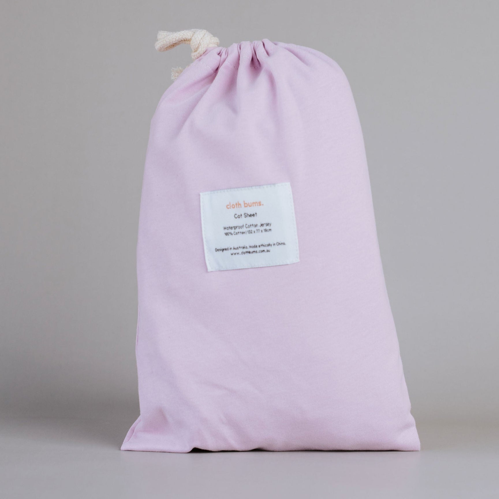 Waterproof Cot Sheet - Lilac