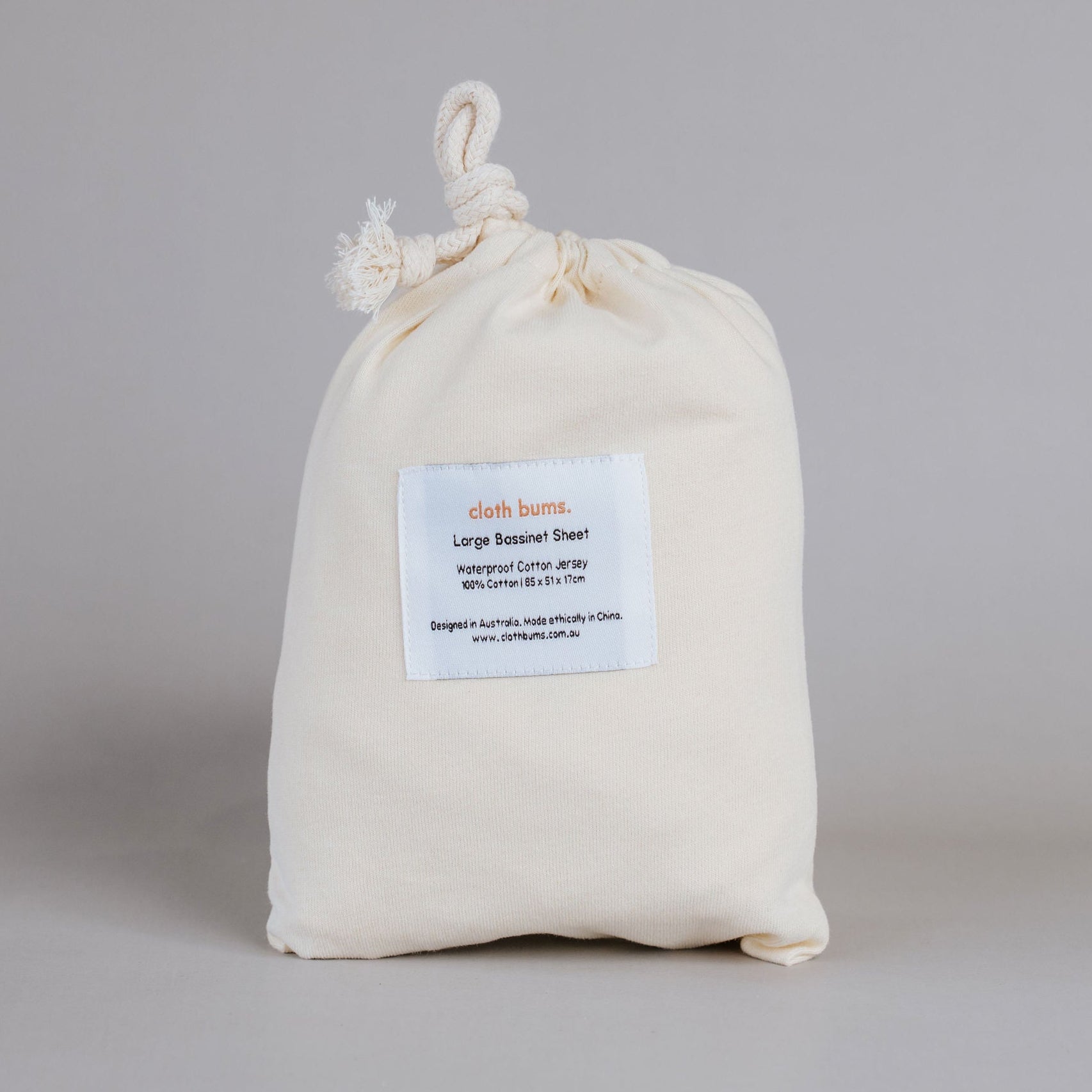 Co-Sleeper Waterproof Sheet - Flax