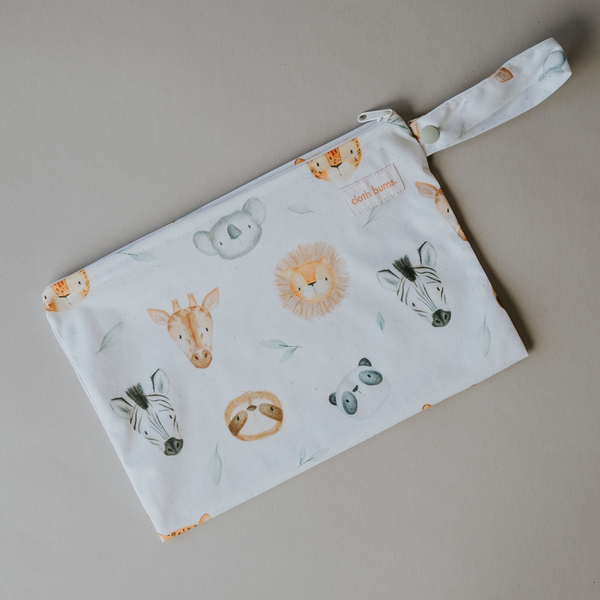 Small Wet Bag - Peek A Zoo