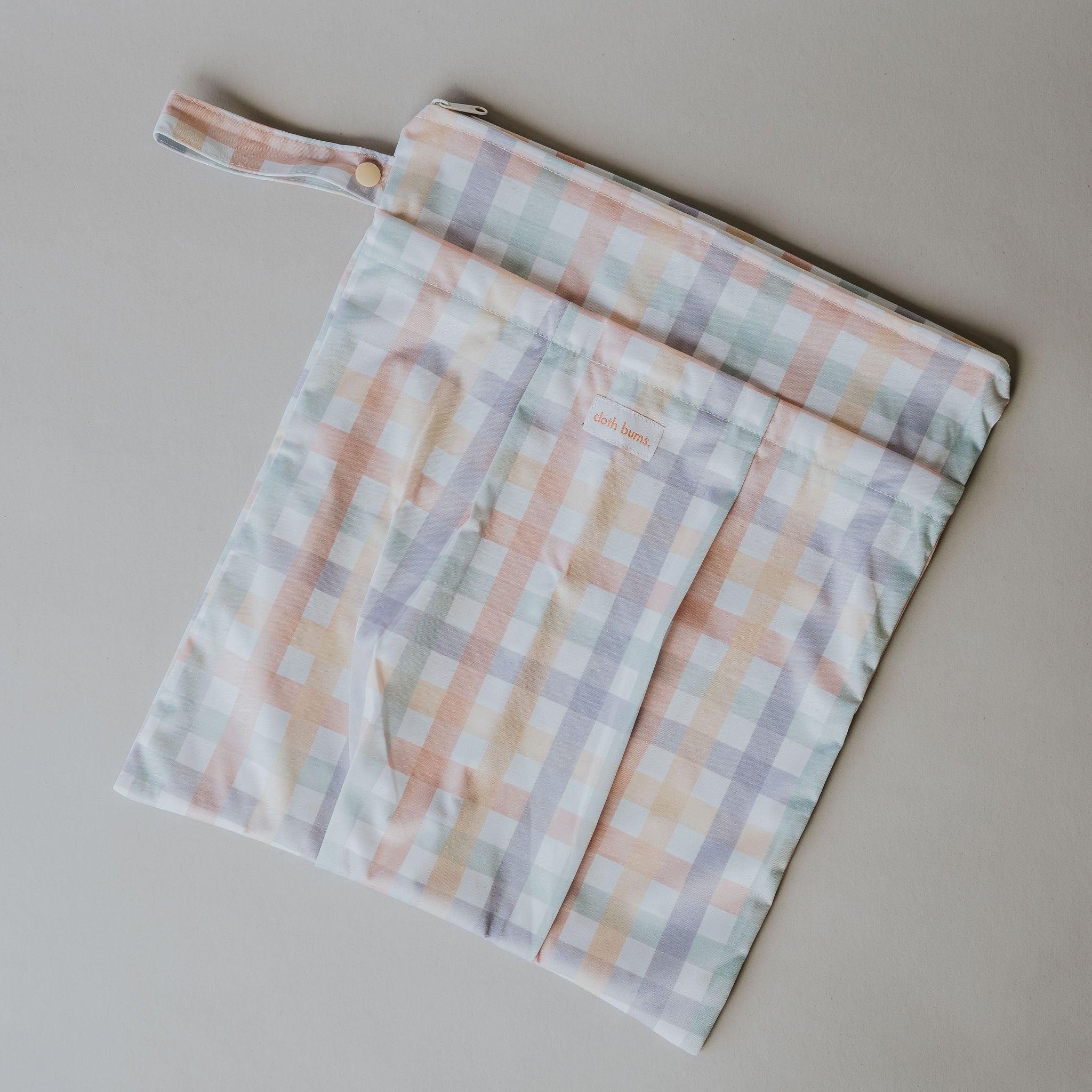 Large Double Pocket Wet Bag - Checkpoint