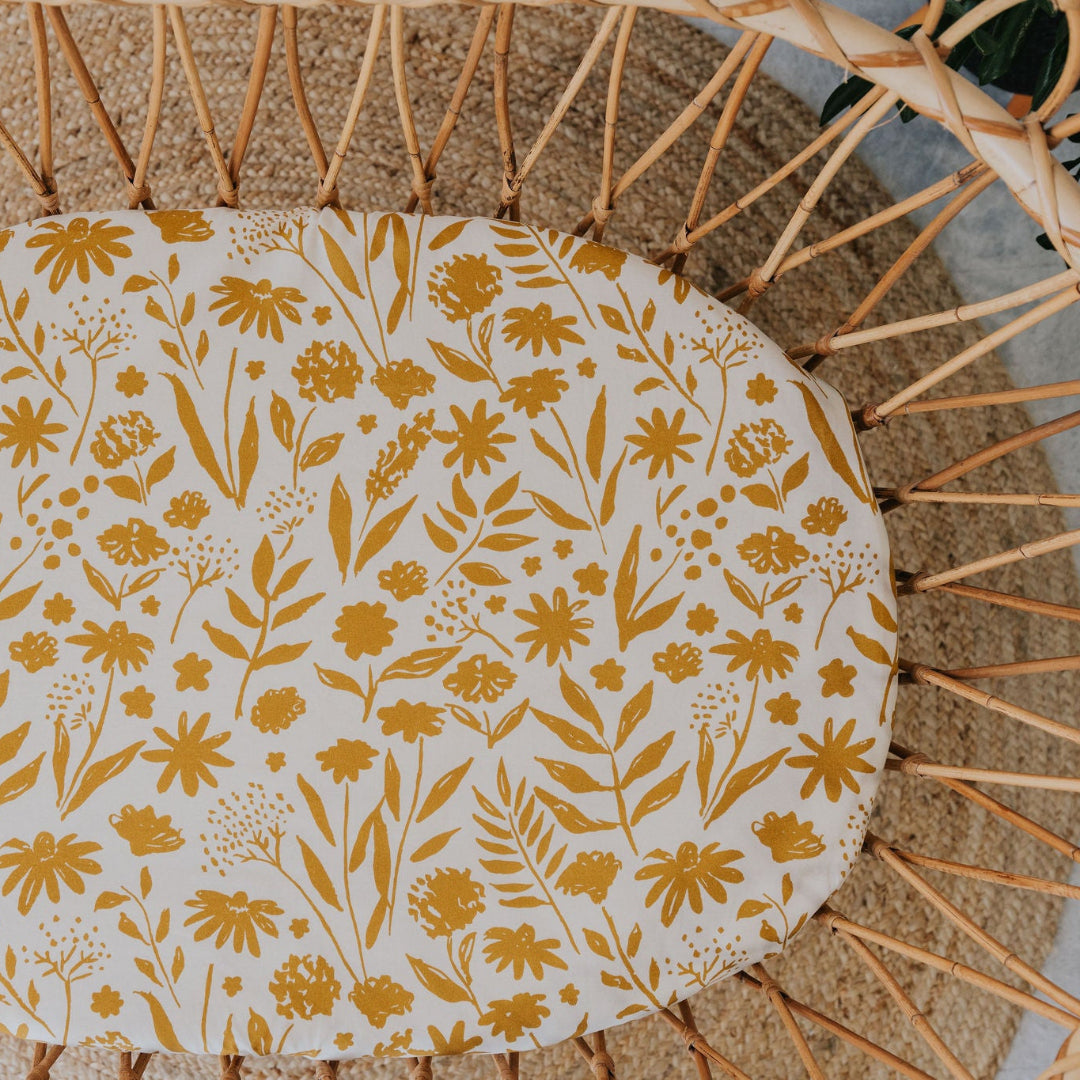 Co-Sleeper Waterproof Sheet - Golden Hour