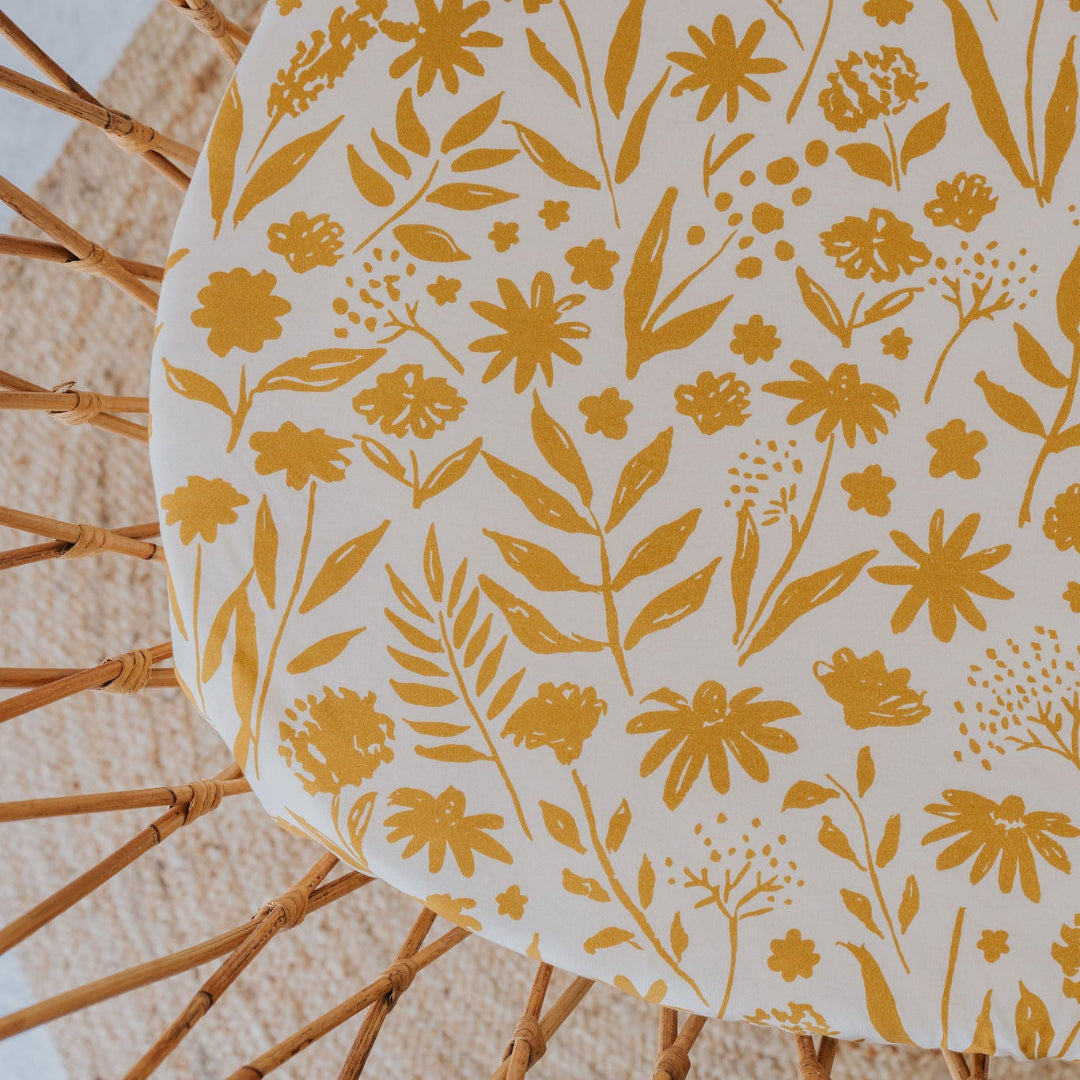 Co-Sleeper Waterproof Sheet - Golden Hour