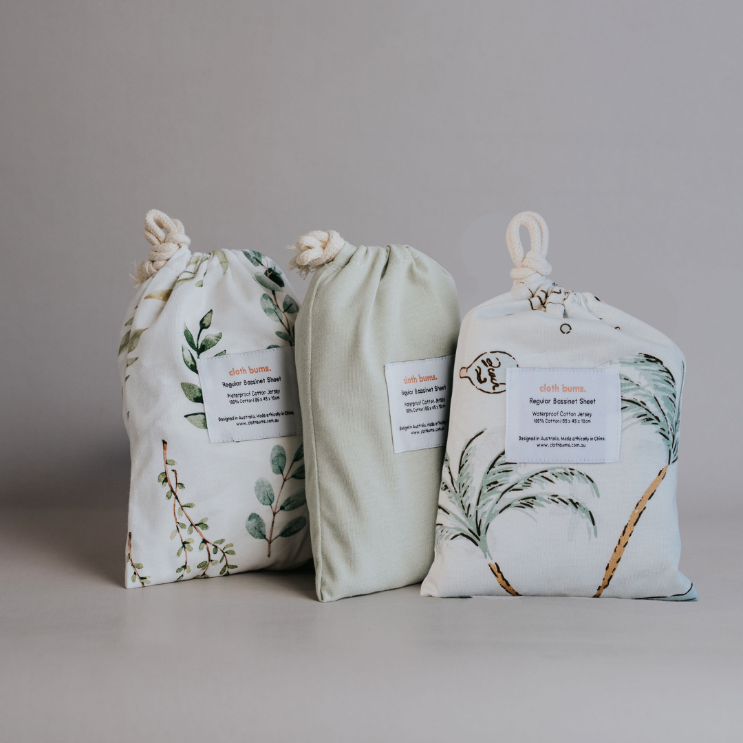 Bassinet Fitted Sheet 3 Pack Bundle