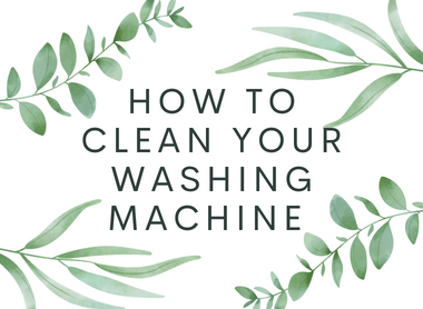 How to clean your washing machine