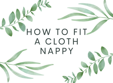 How to fit your cloth nappy!