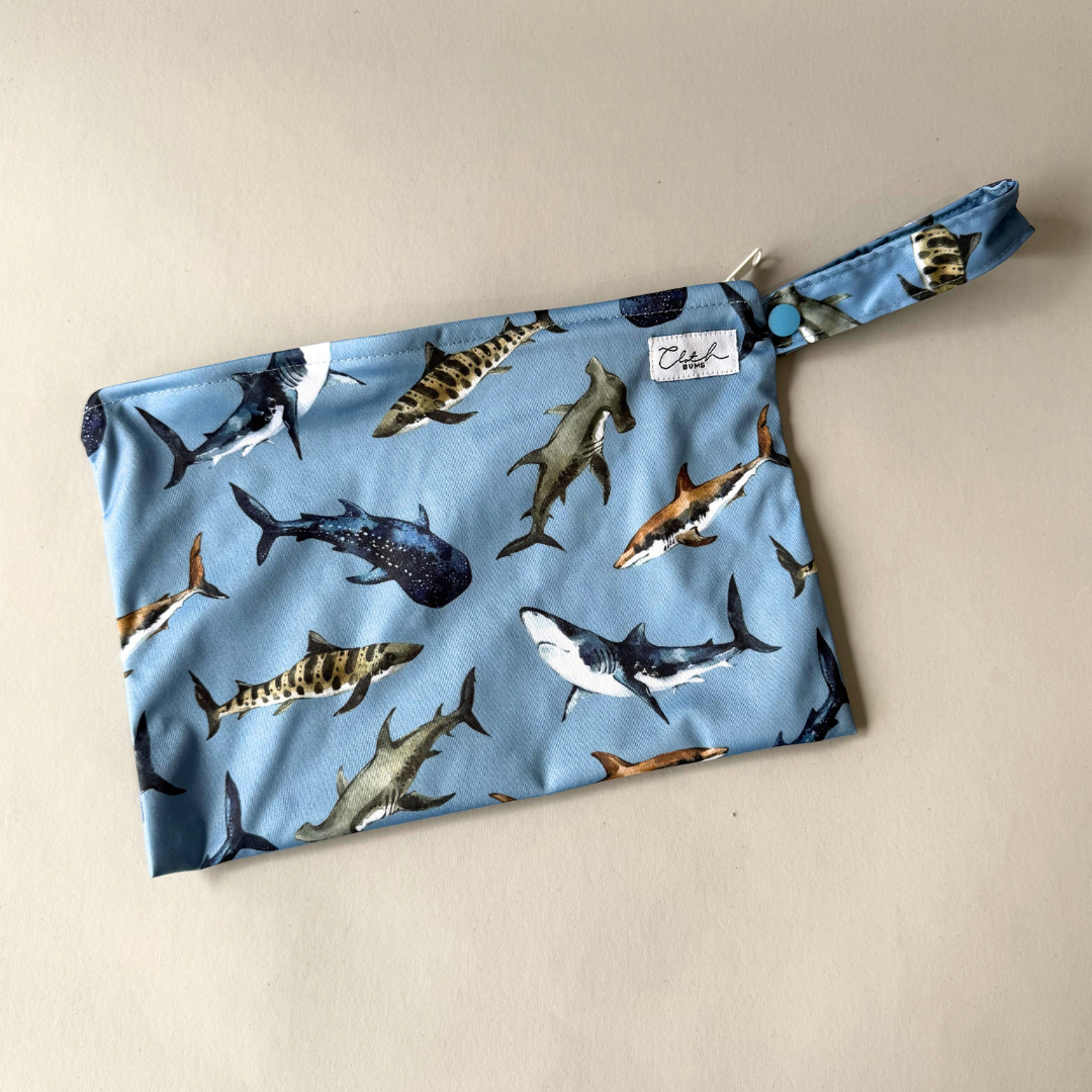 Small Wet Bag - Swim Shady