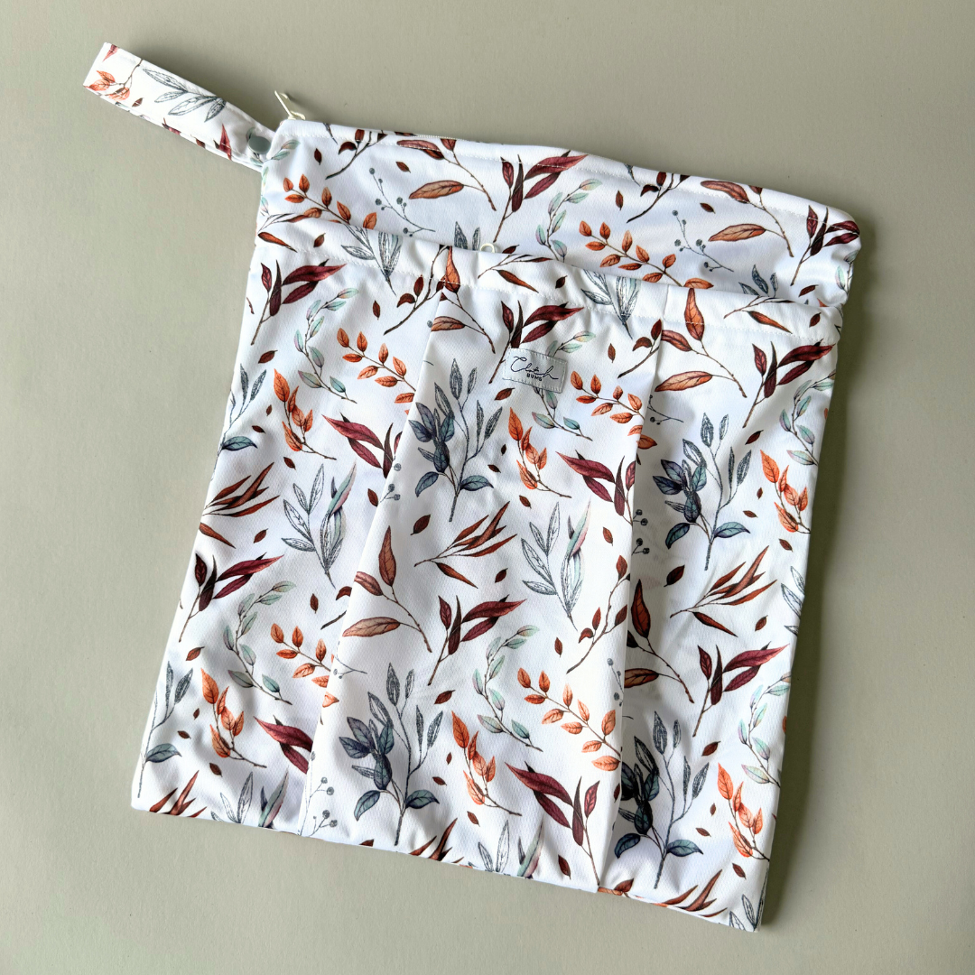 Large Double Pocket Wet Bag - Colours of the Wind