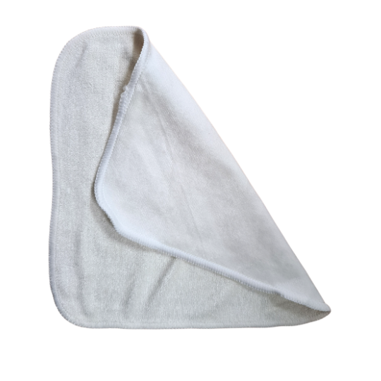 Reusable bamboo cloth wipes velour terry