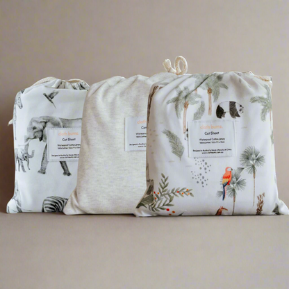 Waterproof Cot Sheet Bundle Pack - 3 Pack