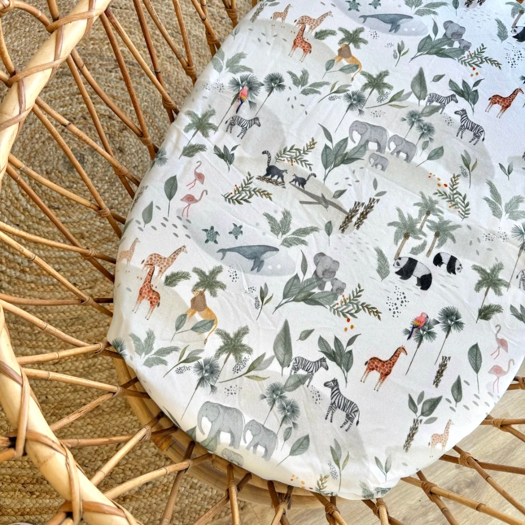 Waterproof Cot Sheet - Wild Ones