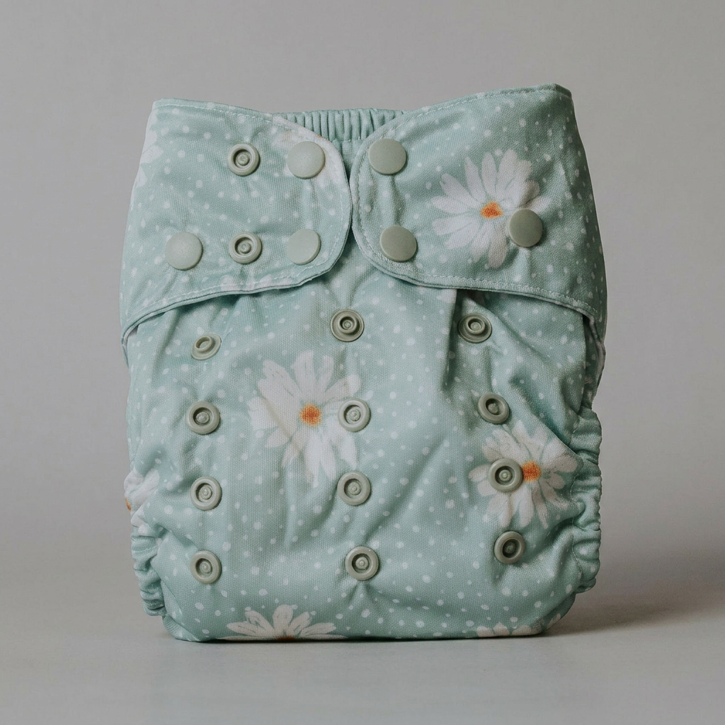 PIXIE One Size Fits Most Cloth Nappy - Daisy Dukes