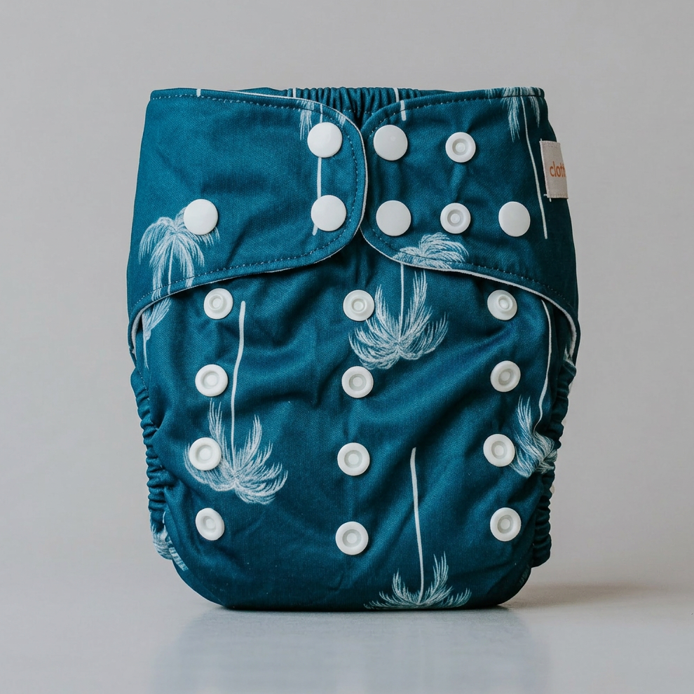 PIXIE One Size Fits Most Cloth Nappy - After Dark