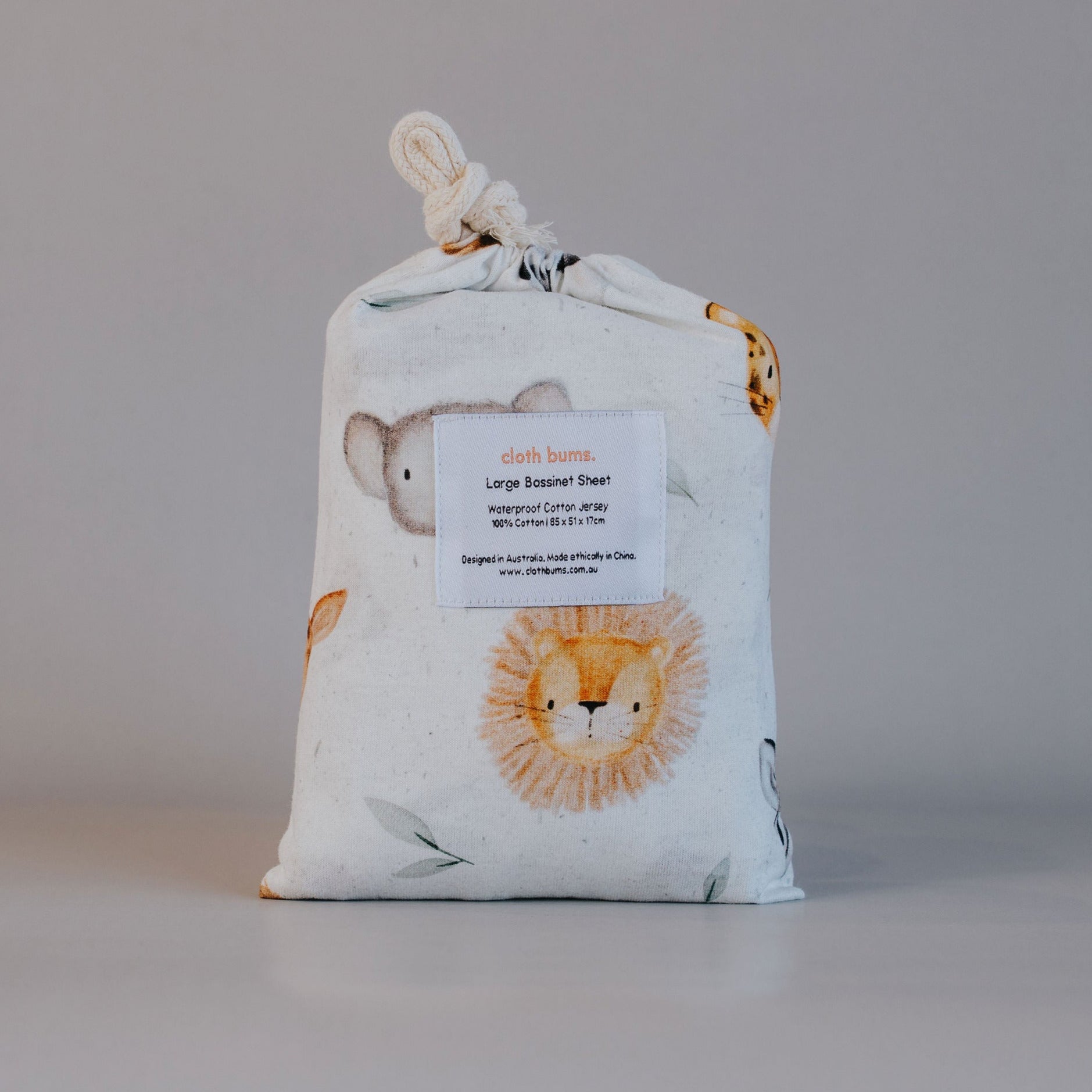 Co-Sleeper Waterproof Sheet - Peek A Zoo