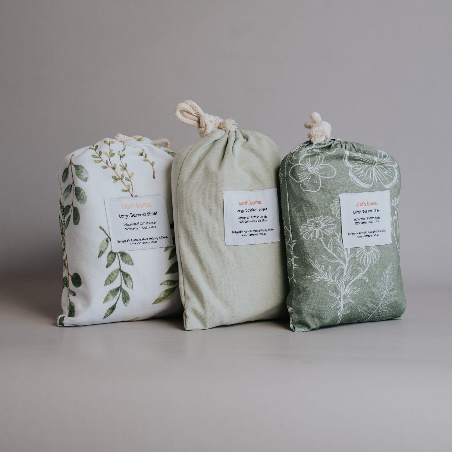 Waterproof Bassinet Sheet Bundle Pack - 3 Pack