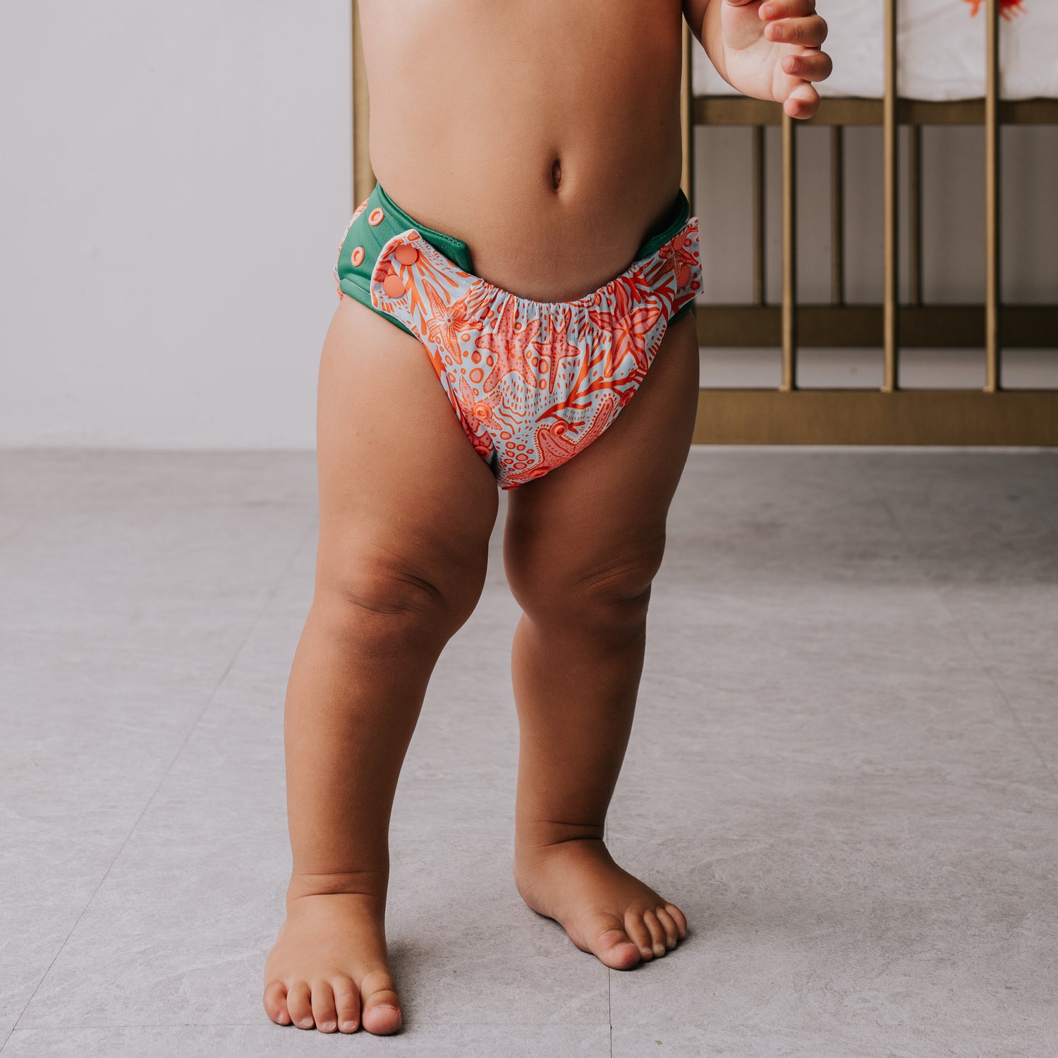 GREMLIN Pull Up Cloth Nappy/Training Pant - Reef Riot