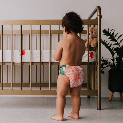 GREMLIN Pull Up Cloth Nappy/Training Pant - Reef Riot