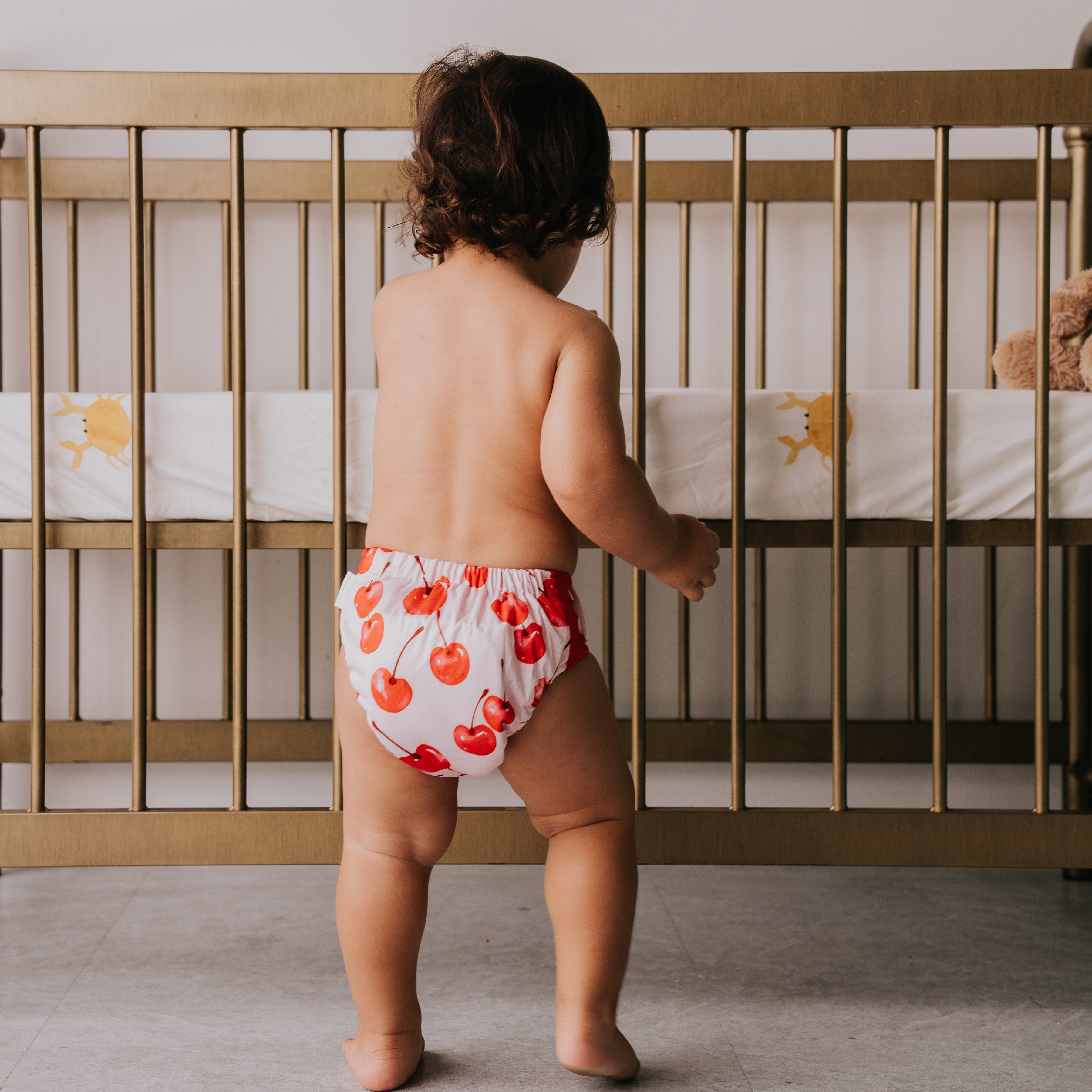 GREMLIN Pull Up Cloth Nappy/Training Pant - Cherry Pop