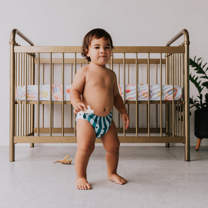 GREMLIN Pull Up Cloth Nappy/Training Pant - Tide Line