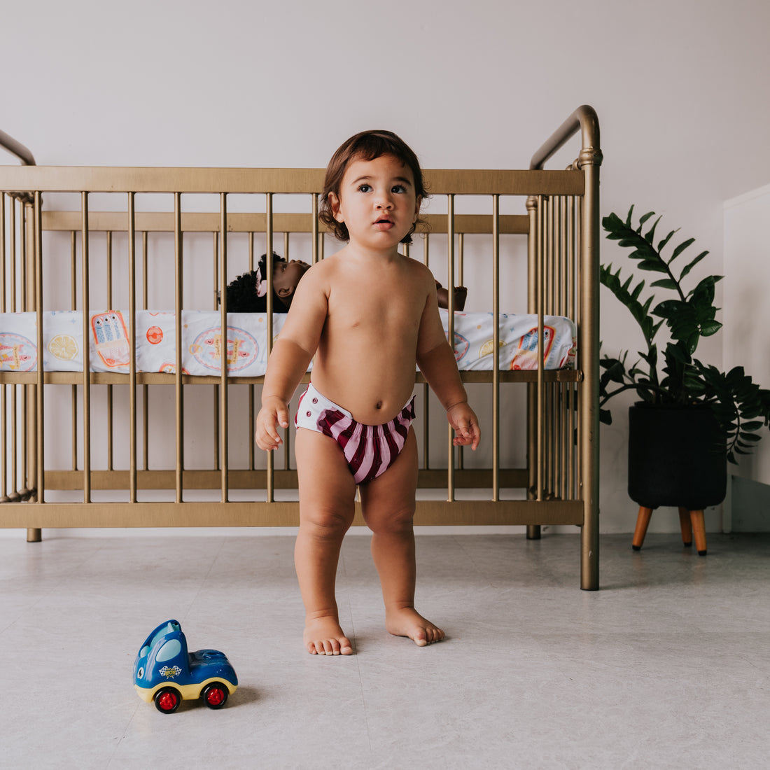 GREMLIN Pull Up Cloth Nappy/Training Pant - Berry Good