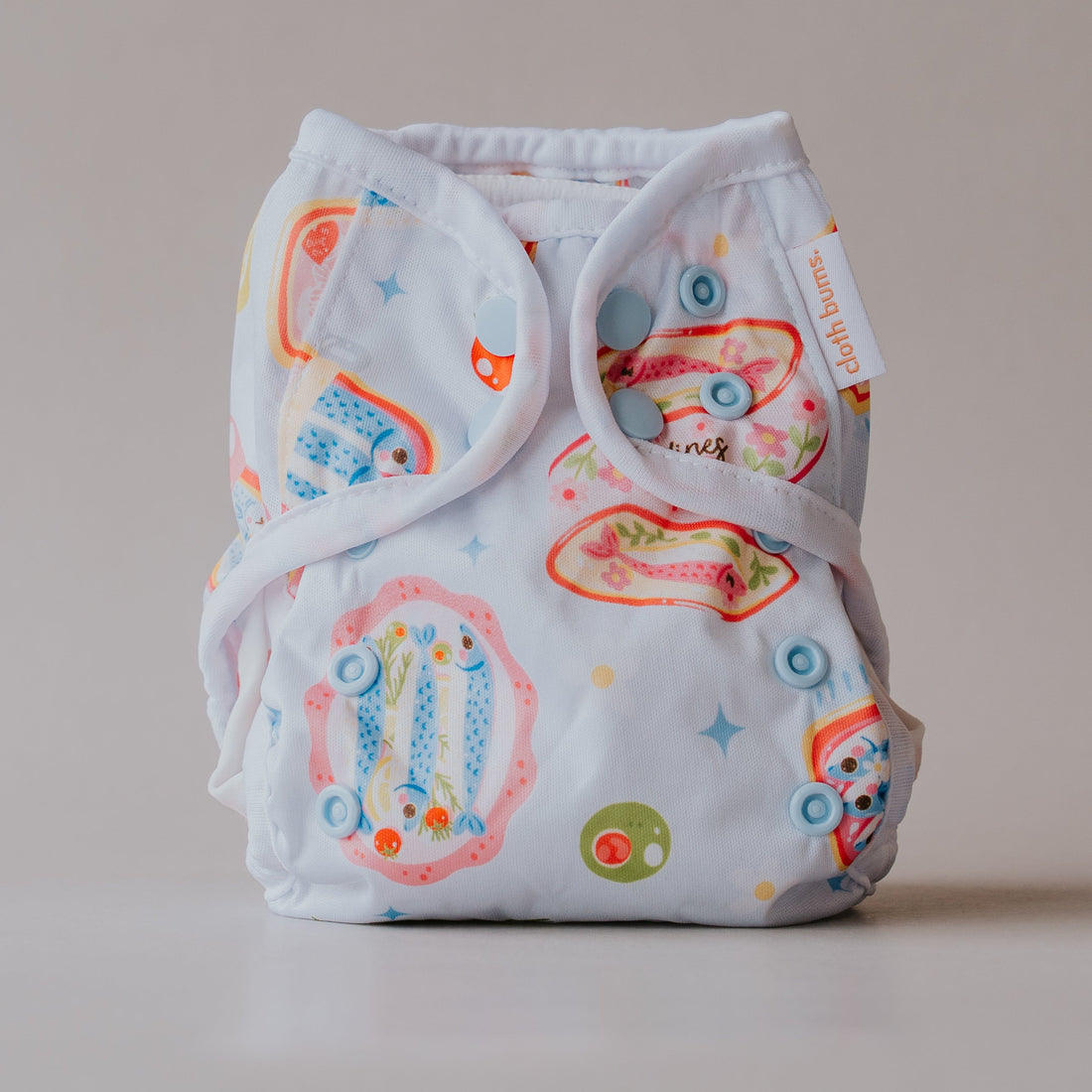 FAIRY Newborn Cover/Nappy - Riviera