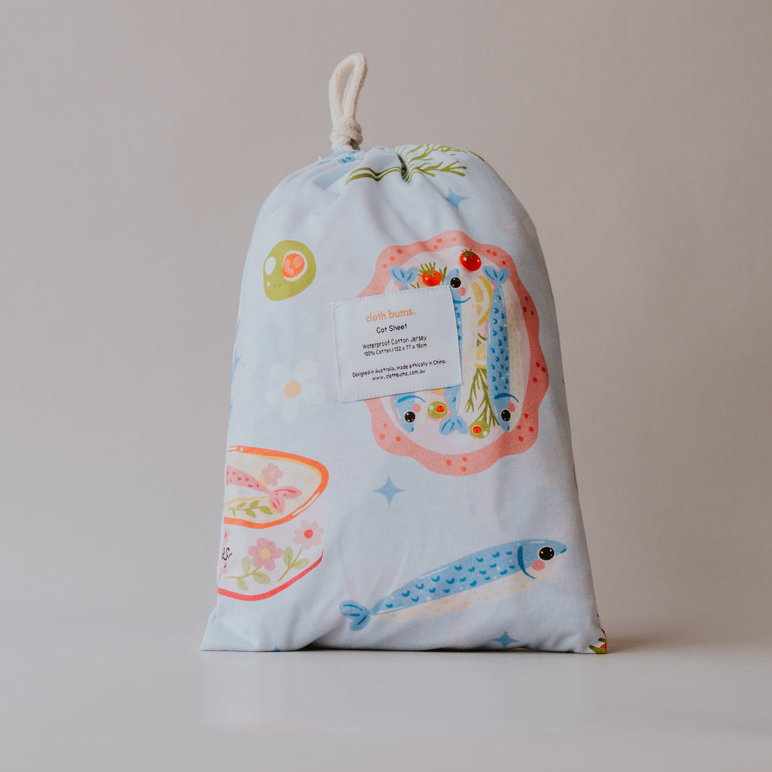 Waterproof Cot Sheet - Riviera