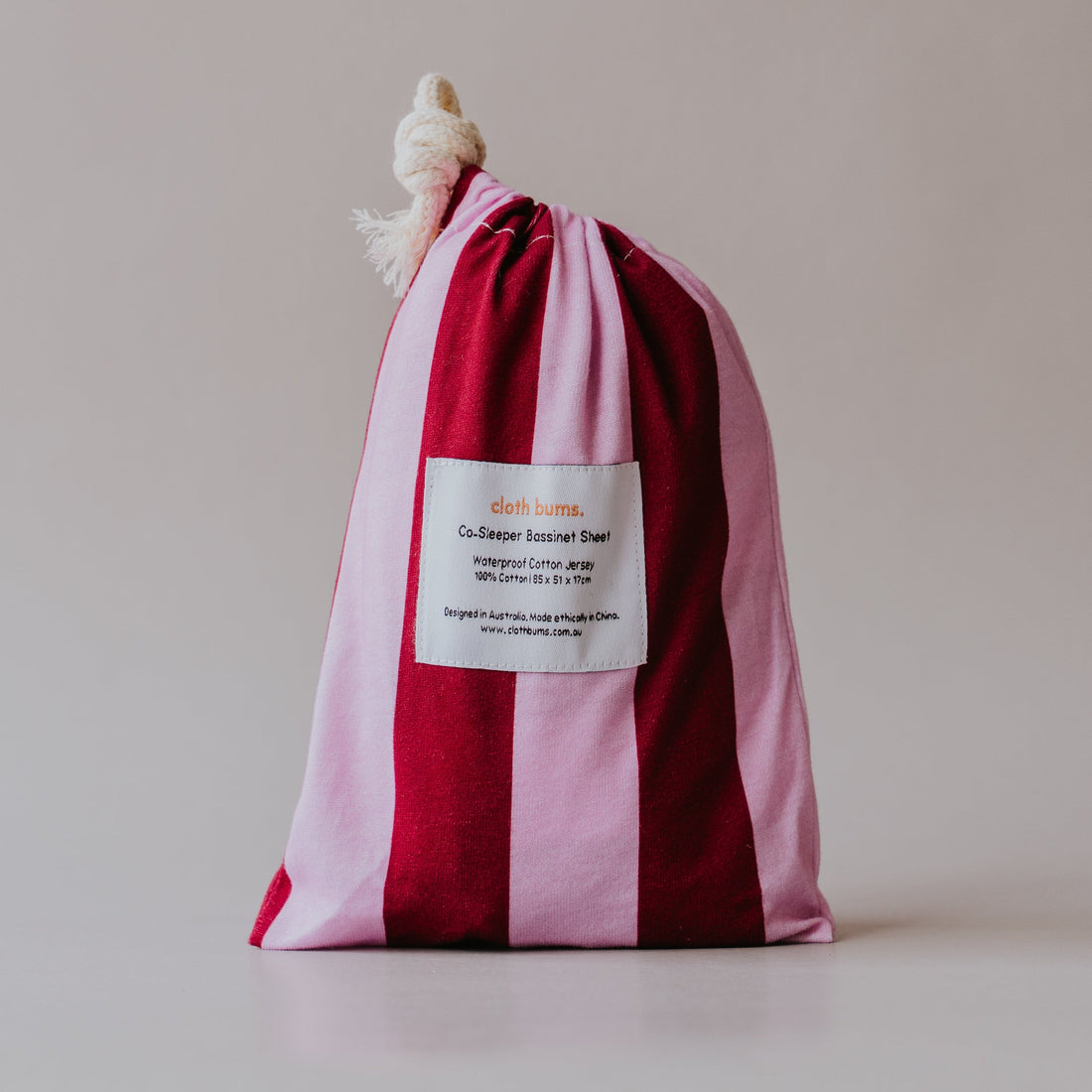 Co-Sleeper Waterproof Sheet - Berry Good