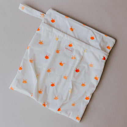 Large Double Pocket Wet Bag - Crabby Pants