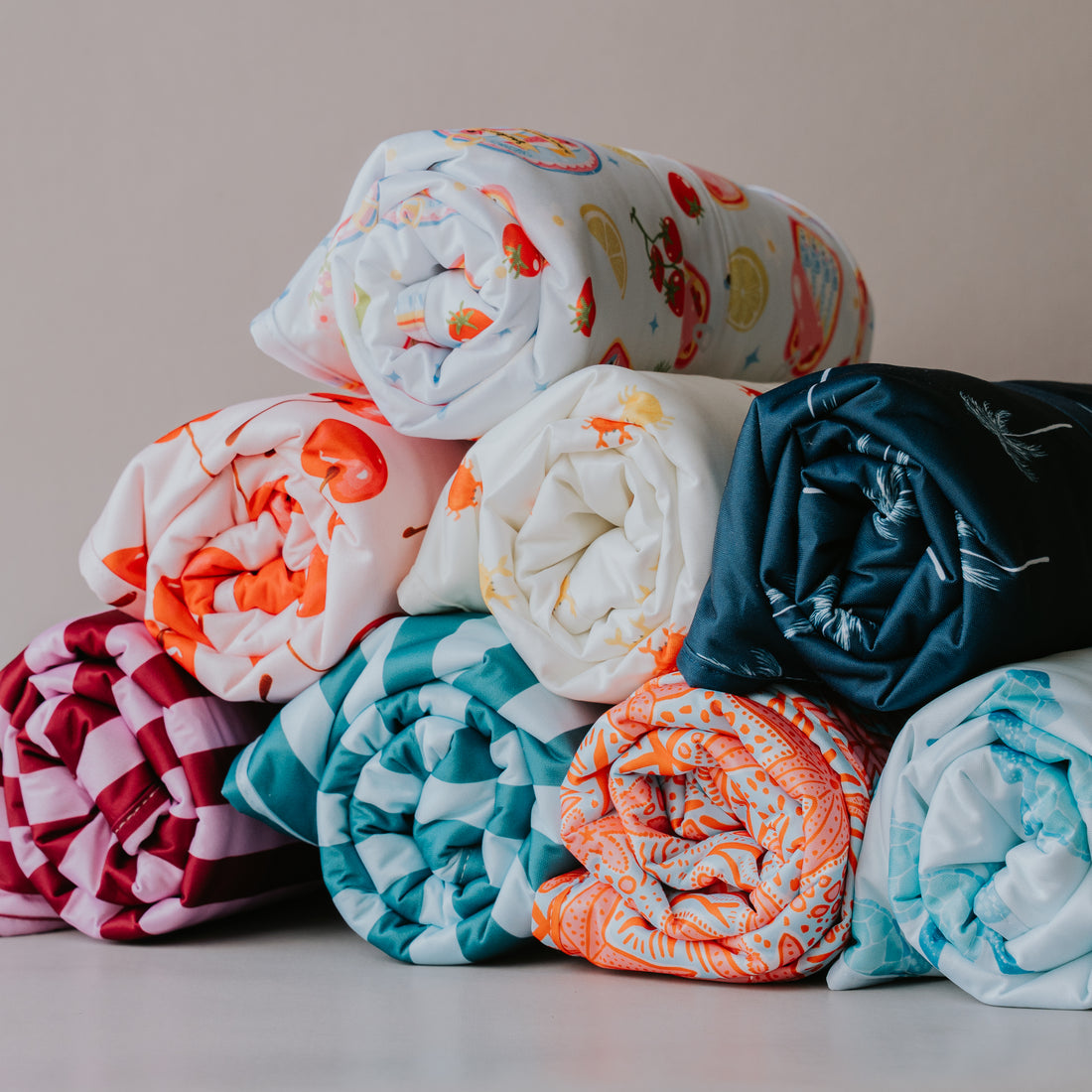 Premium Change Mat - Tide Line