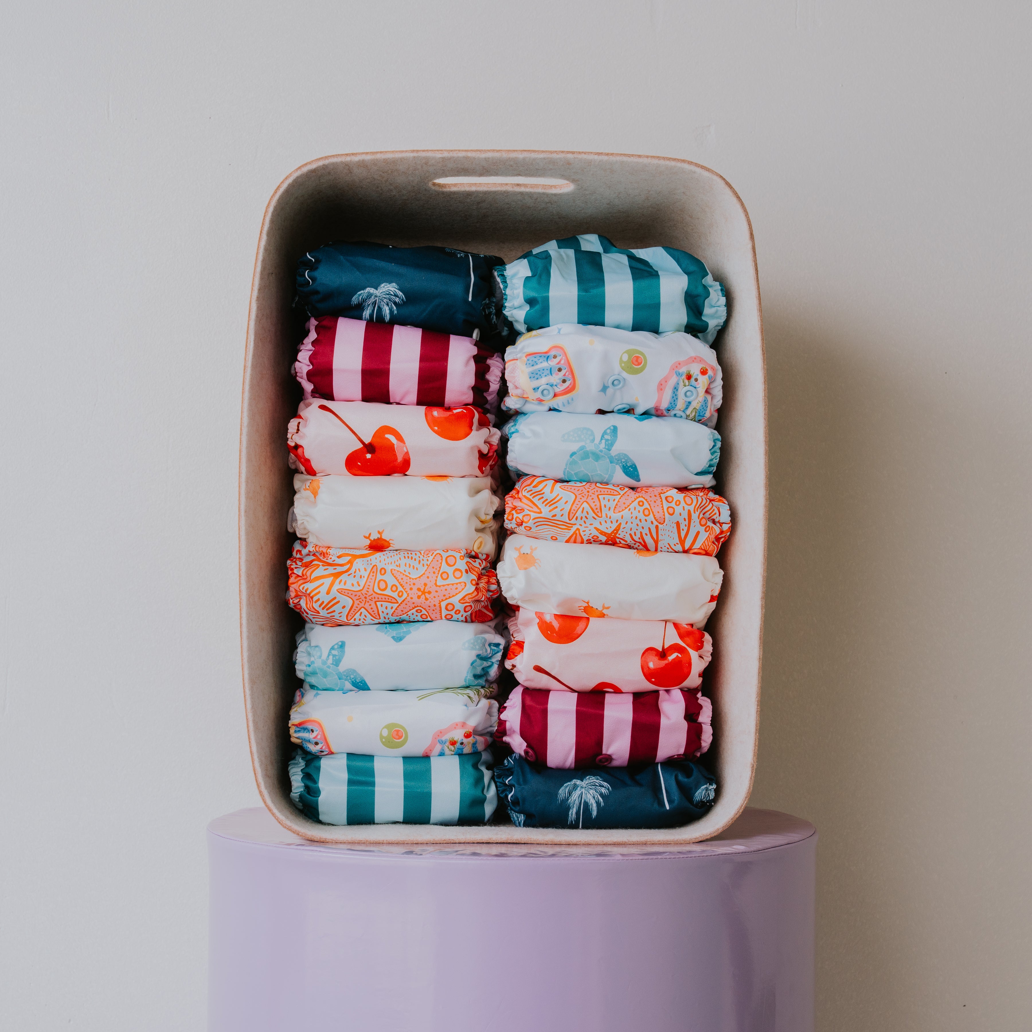 PIXIE One Size Fits Most Cloth Nappy - After Dark
