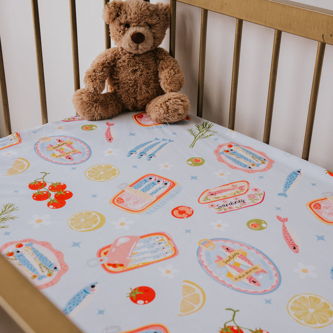 Waterproof Cot Sheet - Riviera