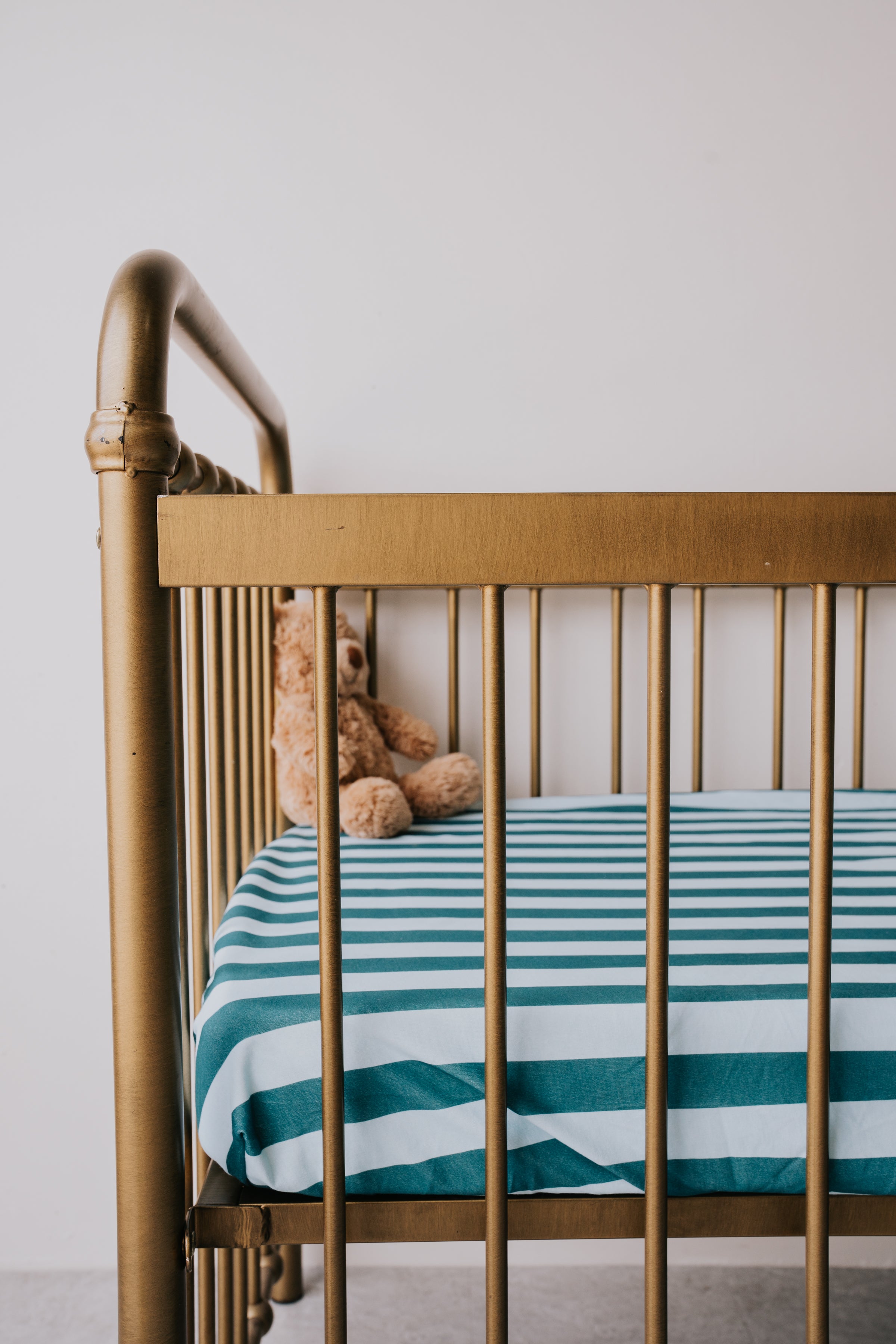 Waterproof Cot Sheet - Tide Line