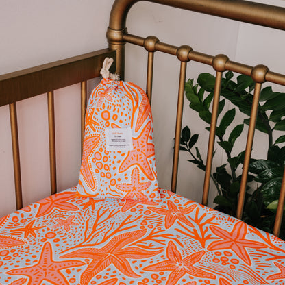 Waterproof Cot Sheet - Reef Riot