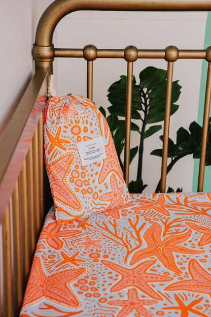 Waterproof Cot Sheet - Reef Riot