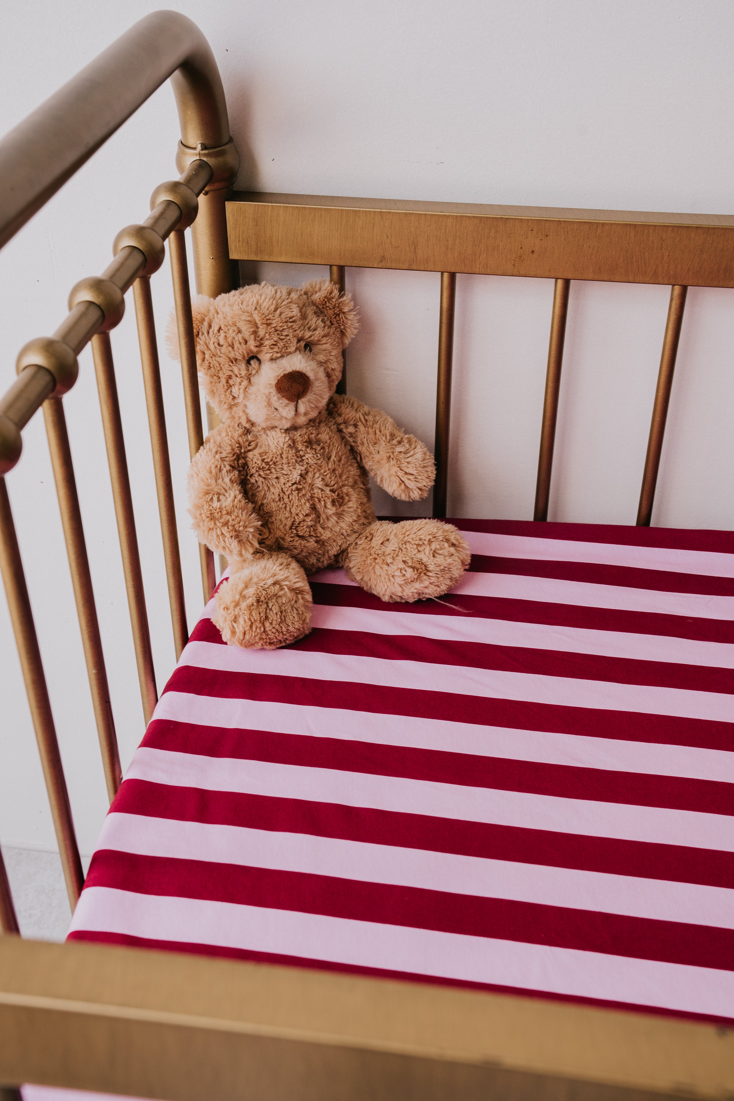 Waterproof Cot Sheet - Berry Good