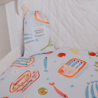 Co-Sleeper Waterproof Sheet - Riviera