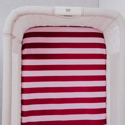 Co-Sleeper Waterproof Sheet - Berry Good