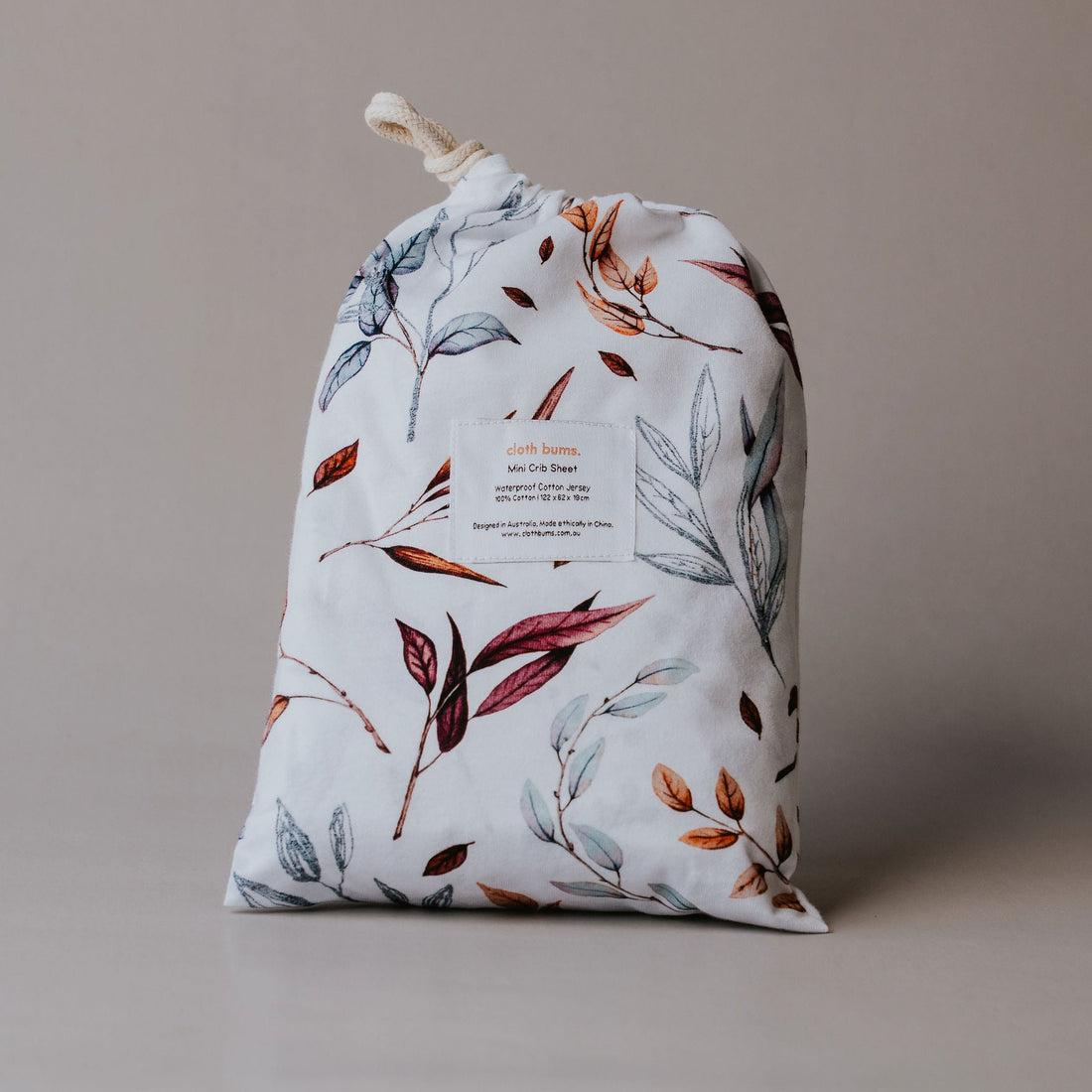 Waterproof Mini/Travel Cot Sheet - Colours of the Wind