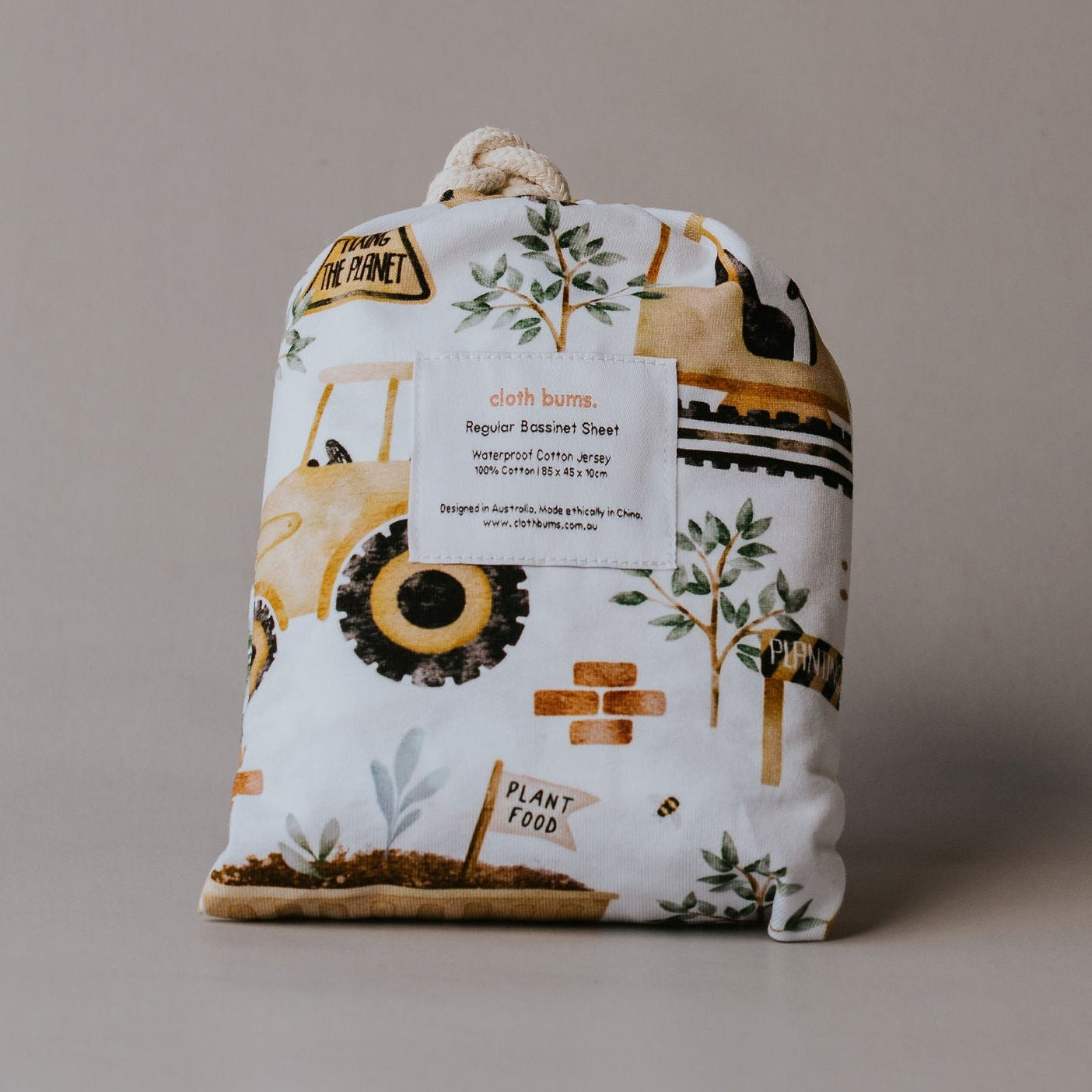 Co-Sleeper Waterproof Sheet - Gold Digger