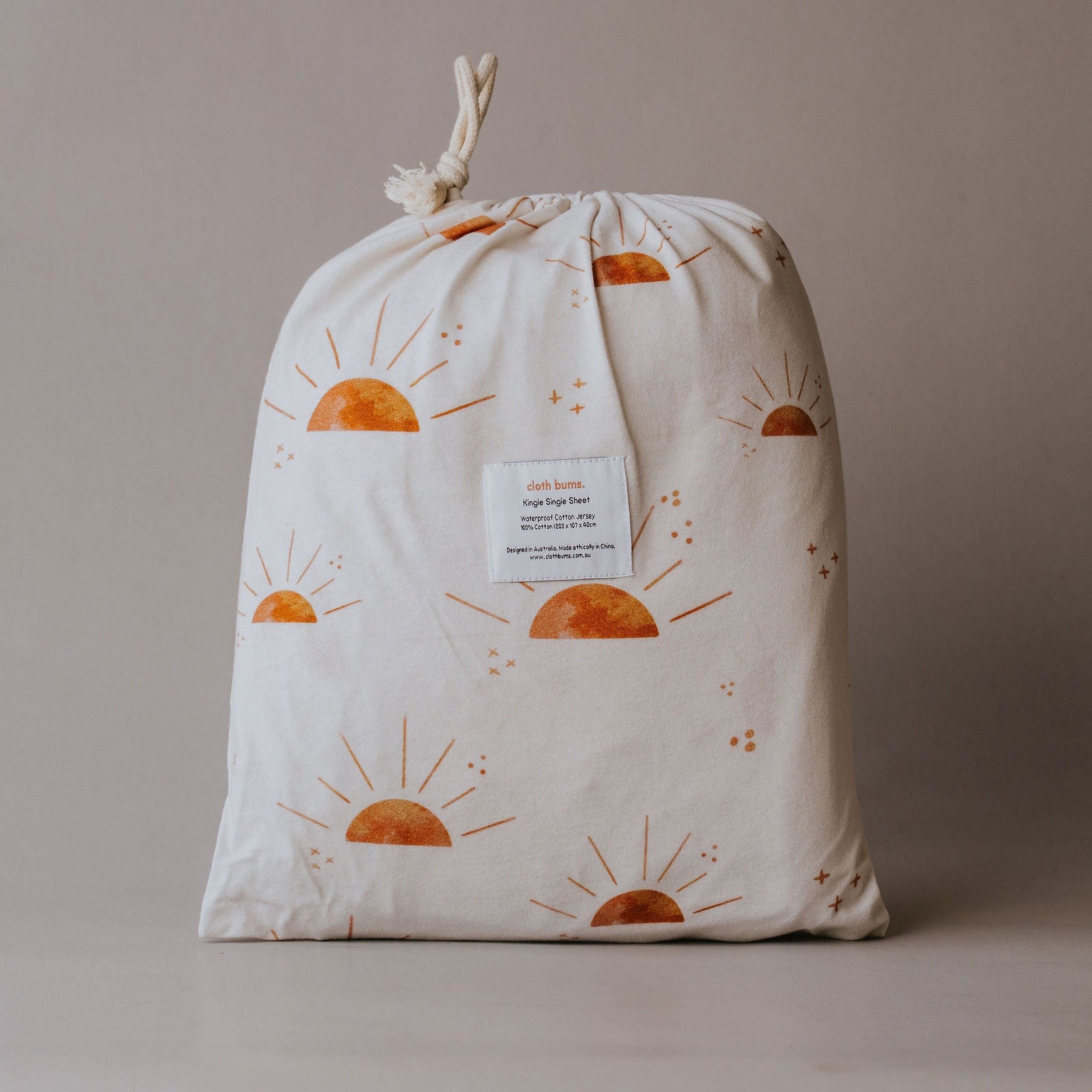 Waterproof Fitted Sheet in Single or King Single - Sol